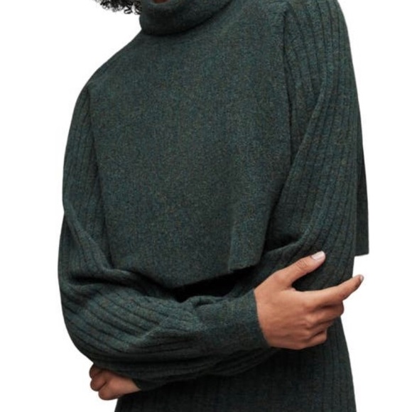 All Saints Margot Long Wool & Alpaca Blend (Size Medium) NWOT - Picture 6 of 16